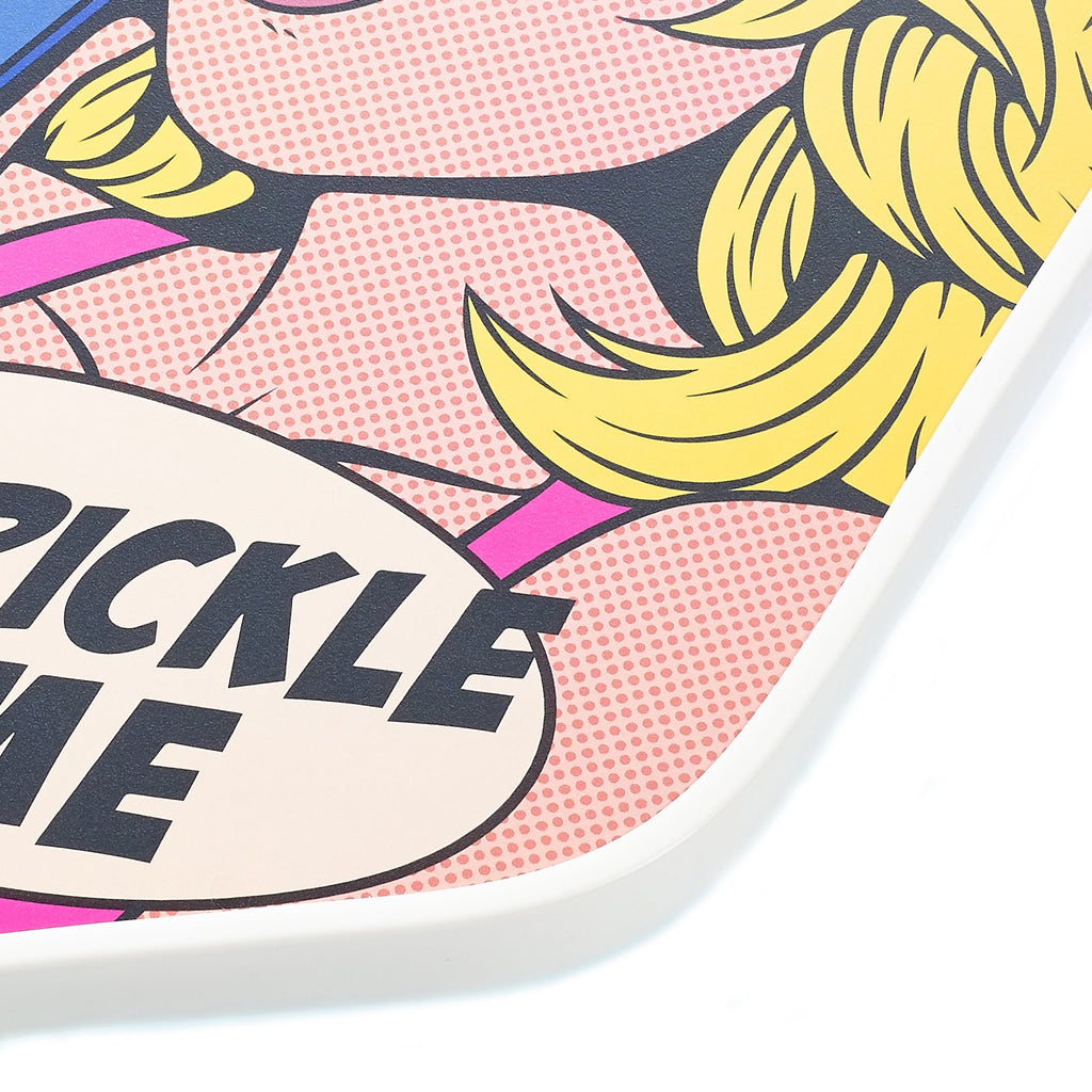 ARTI 16mm Carbon Fiber Kristen & Kristy "IT'S PICKLE TIME" Pickleball Paddle