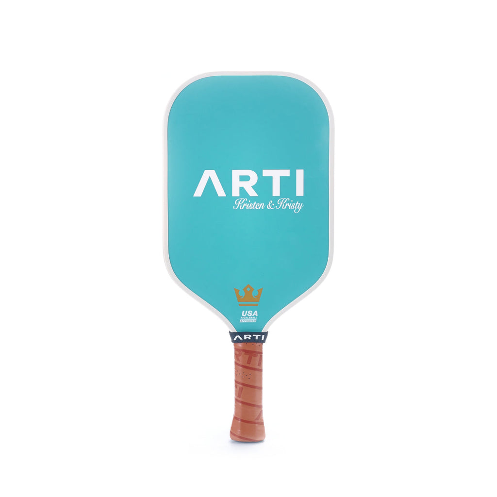 ARTI 16mm Carbon Fiber Kristen & Kristy "IT'S PICKLE TIME" Pickleball Paddle